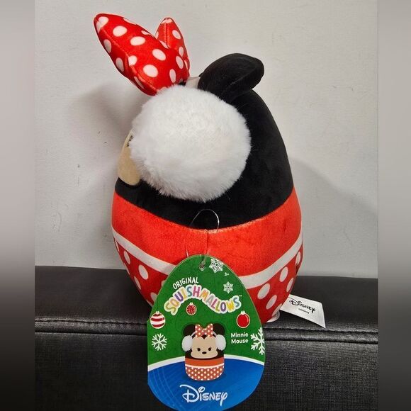 Lot of two Disney Minnie Mouse 8" Squishmallows Plush toys, New - Picture 4 of 9